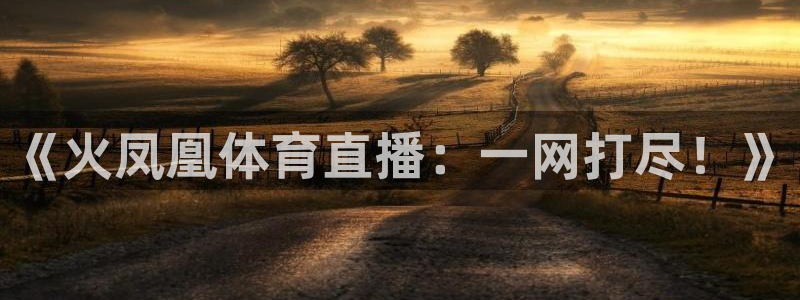 《火凤凰体育直播：一网打尽！》