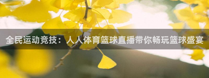 全民运动竞技：人人体育篮球直播带你畅玩篮球盛宴